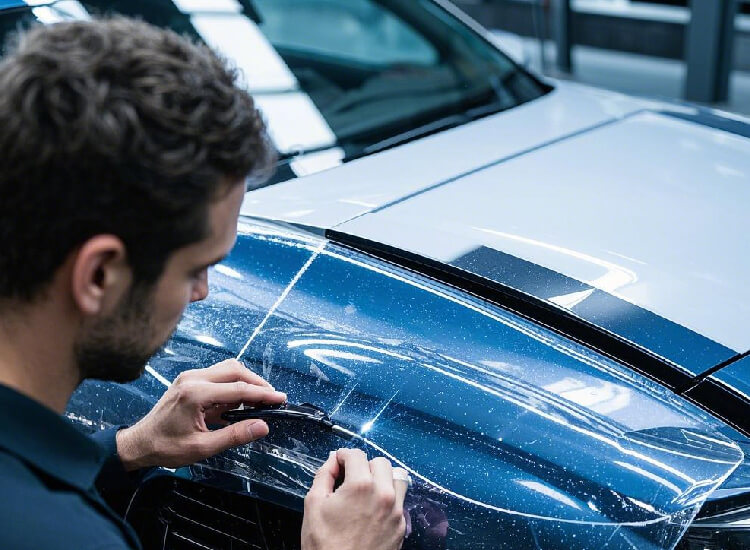 Auto Clear Bar Installing