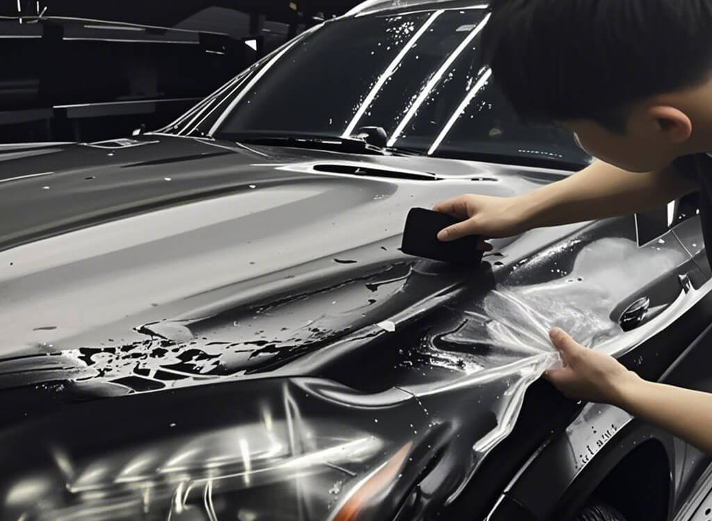 matte paint protection installation