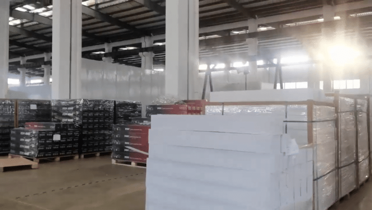ELOV PPF factory warehouse for roll storage and stock rotation