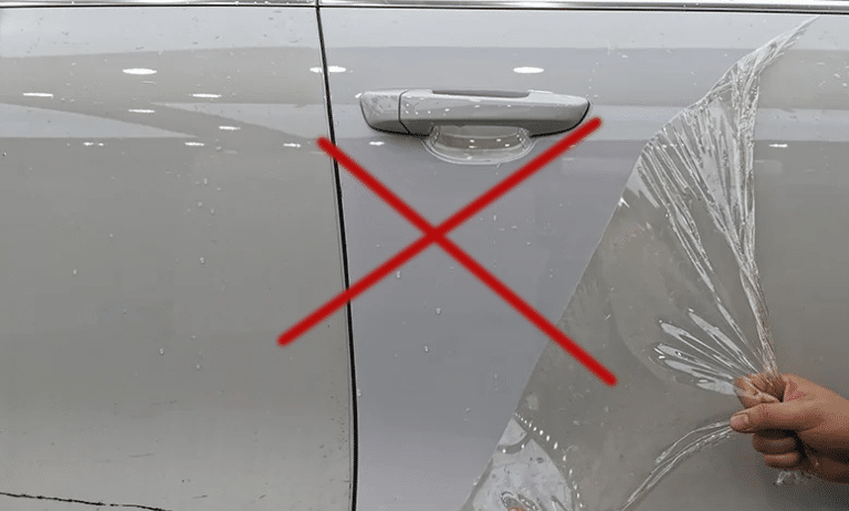 PPF that has turned yellow