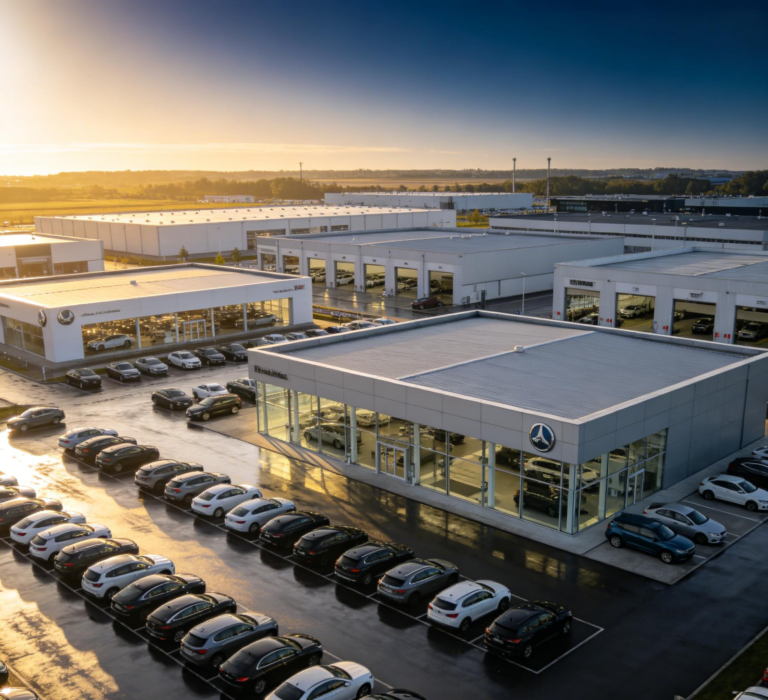 Modern car dealerships are the primary point of contact for PPF products to reach consumers.