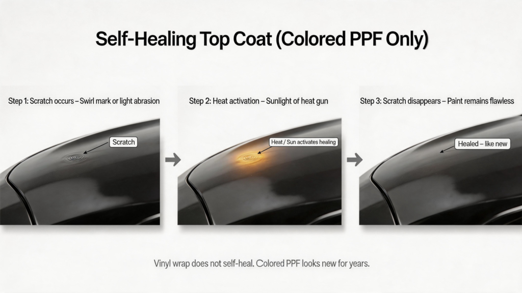 Self-Healing Top Coat (Colored PPF Only)