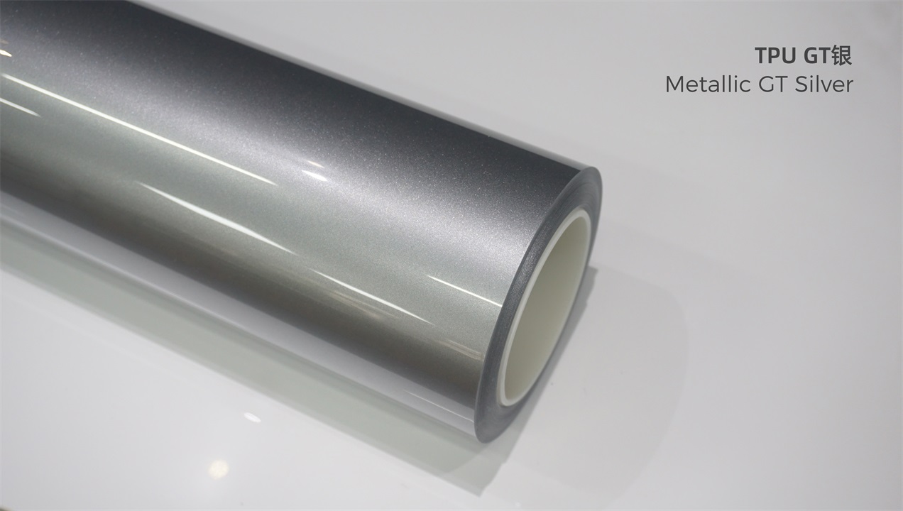 ELOV PPF-CP006 Metallic GT Silver color paint protection film roll