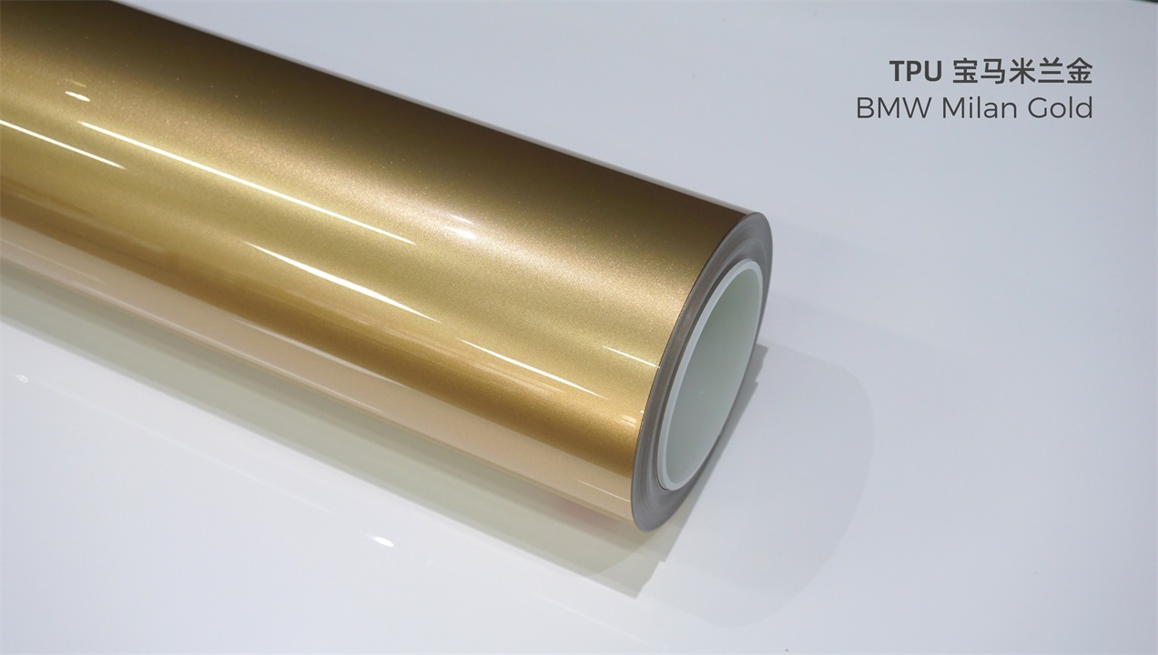 ELOV PPF-CP007 BMW Milan Gold color paint protection film roll