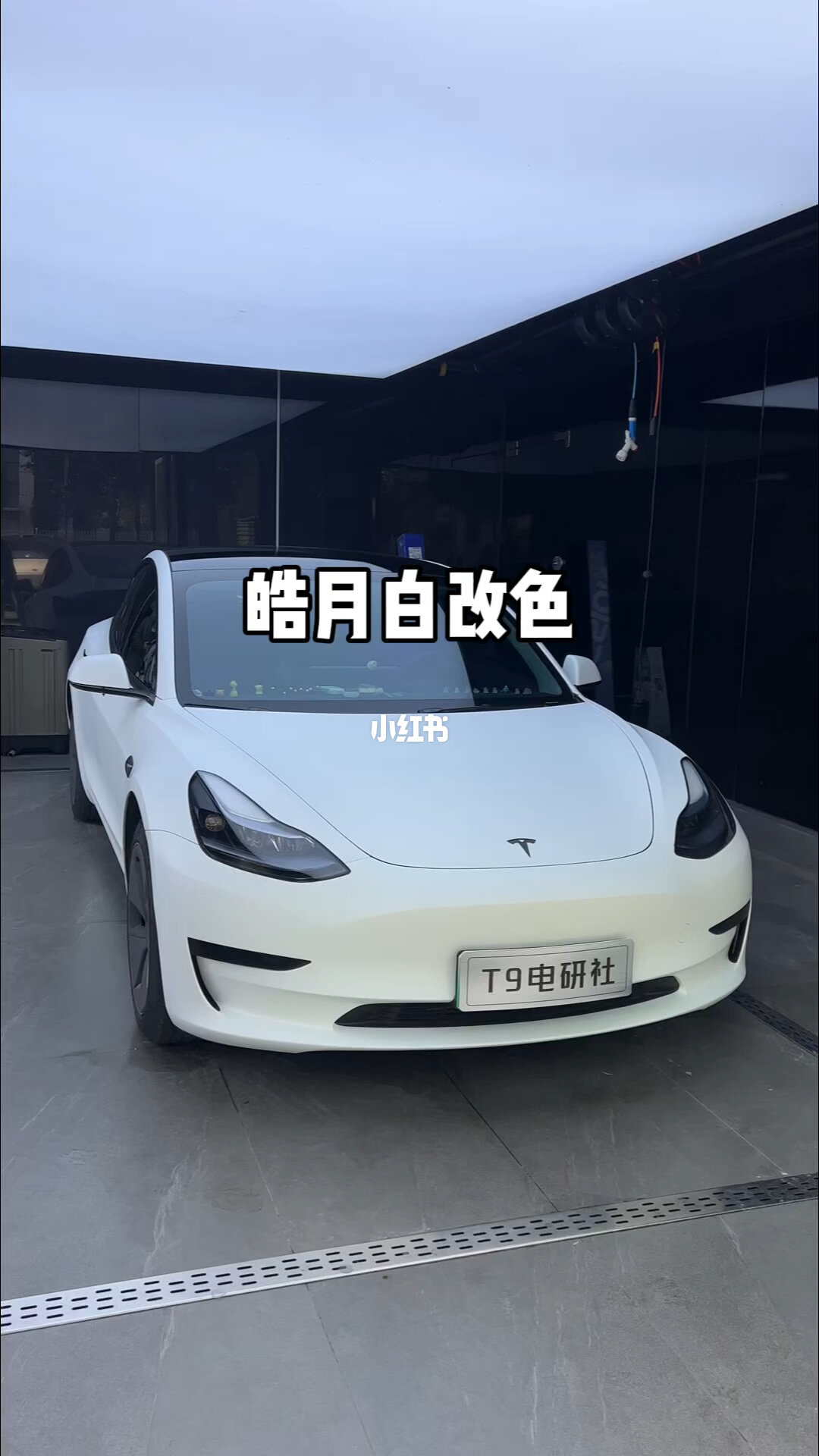ELOV PPF-CP017 Bright Moon White color PPF application on car - image 1