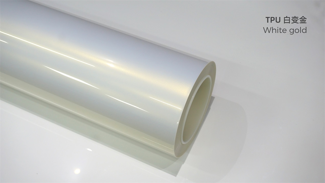 ELOV PPF-CP018 White Gold color paint protection film roll