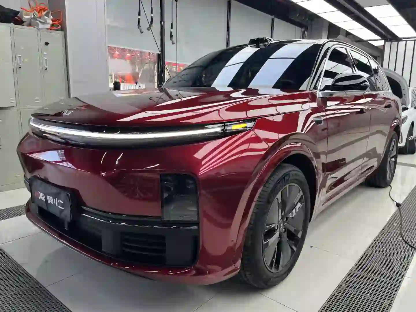 ELOV PPF-CP020 Metallic Dragon's Blood Red color PPF application on car - image 1