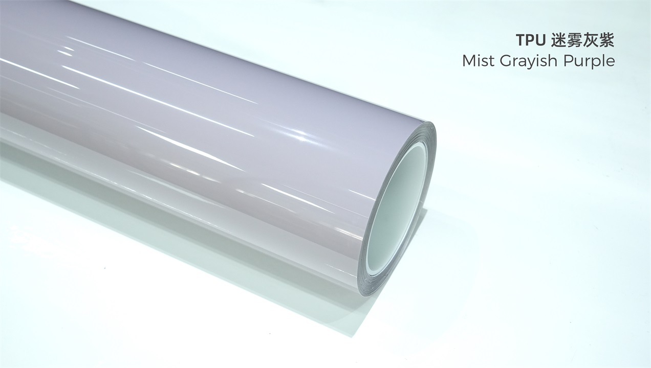 ELOV PPF-CP023 Mist Grayish Purple color paint protection film roll