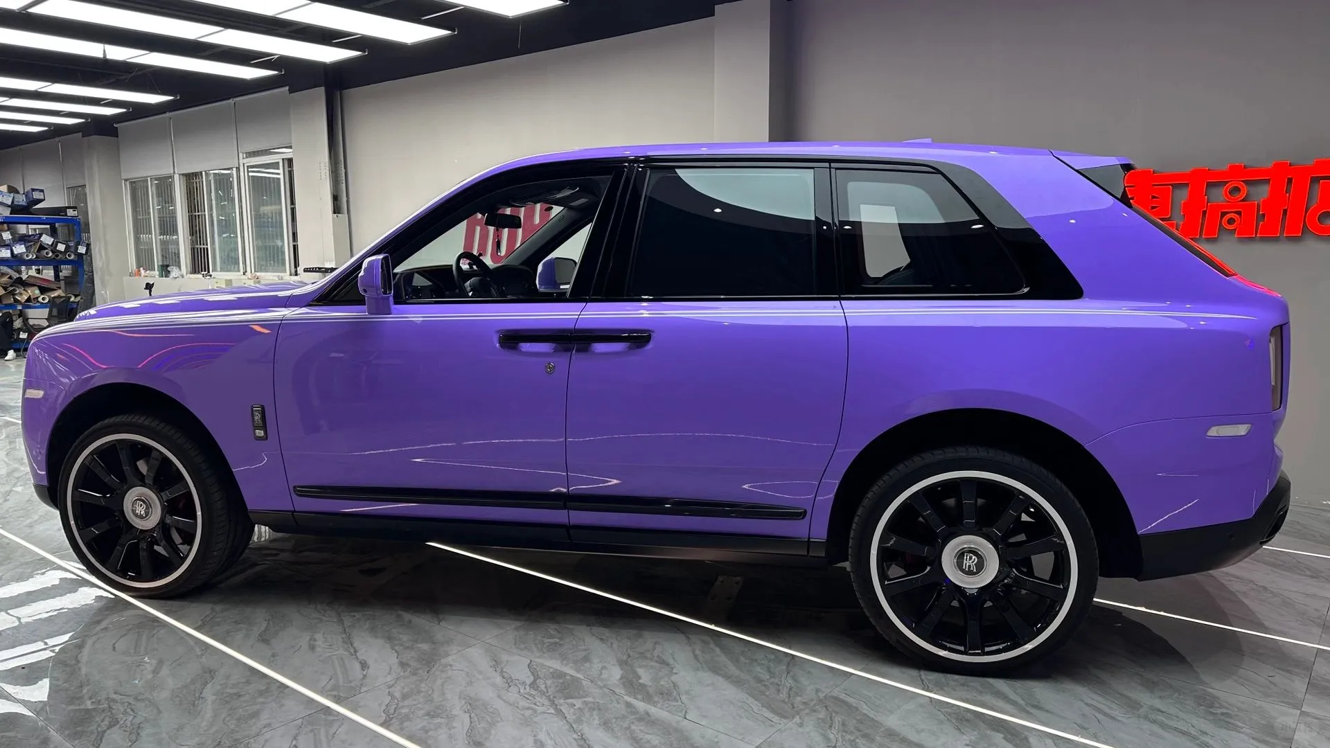 ELOV PPF-CP024 Lavender Purple color PPF application on car - image 5