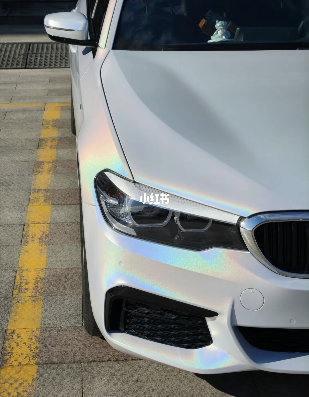 ELOV PPF-CP030 Laser White color PPF application on car - image 1