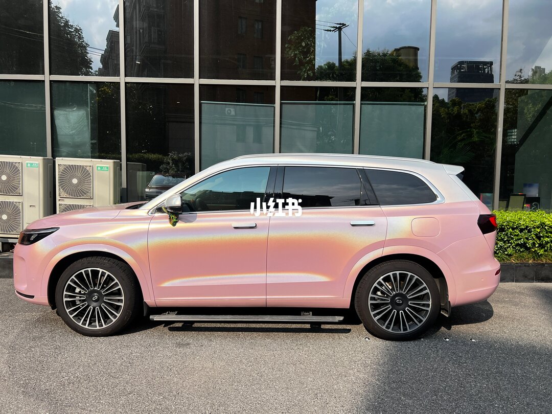 ELOV PPF-CP033 Laser Carmine Powder color PPF application on car - image 1