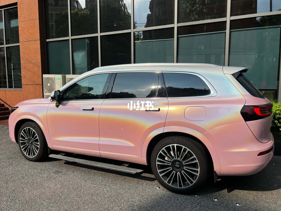 ELOV PPF-CP033 Laser Carmine Powder color PPF application on car - image 2