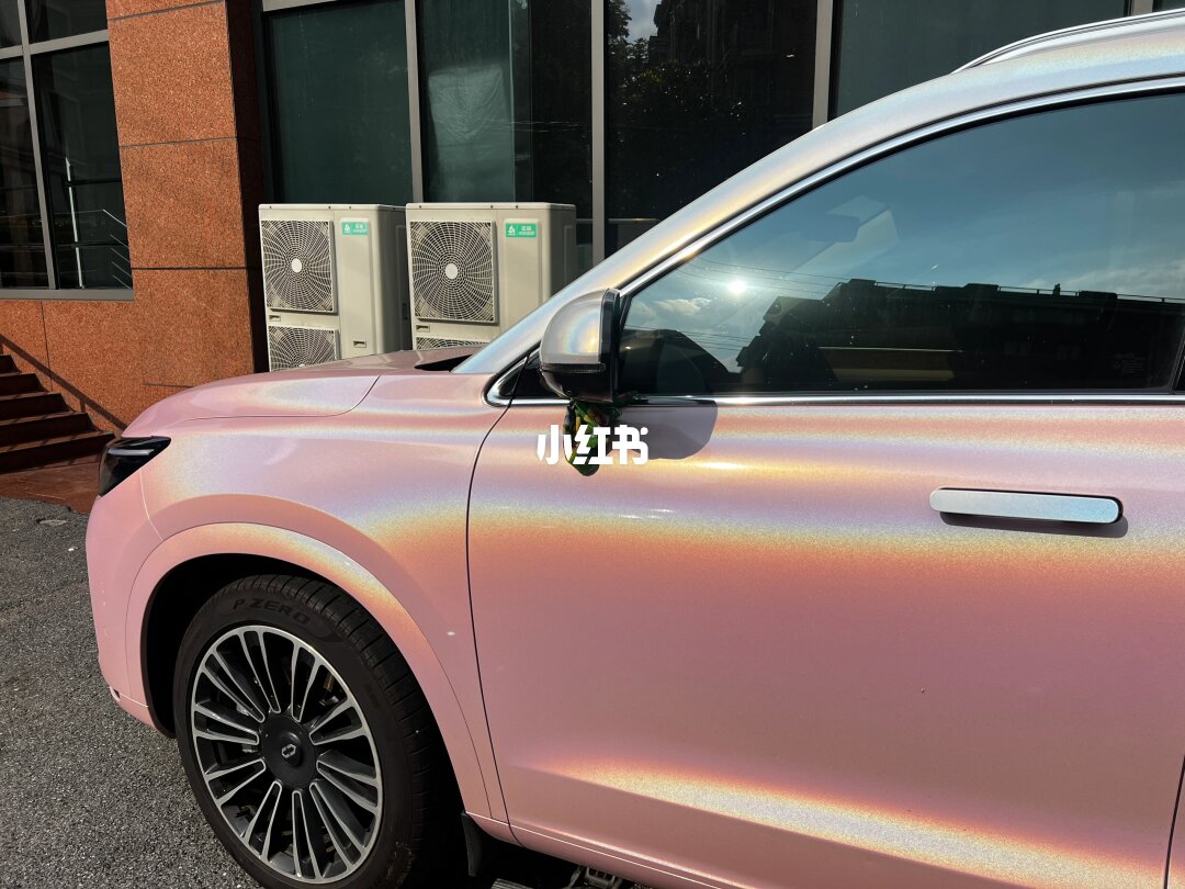 ELOV PPF-CP033 Laser Carmine Powder color PPF application on car - image 3