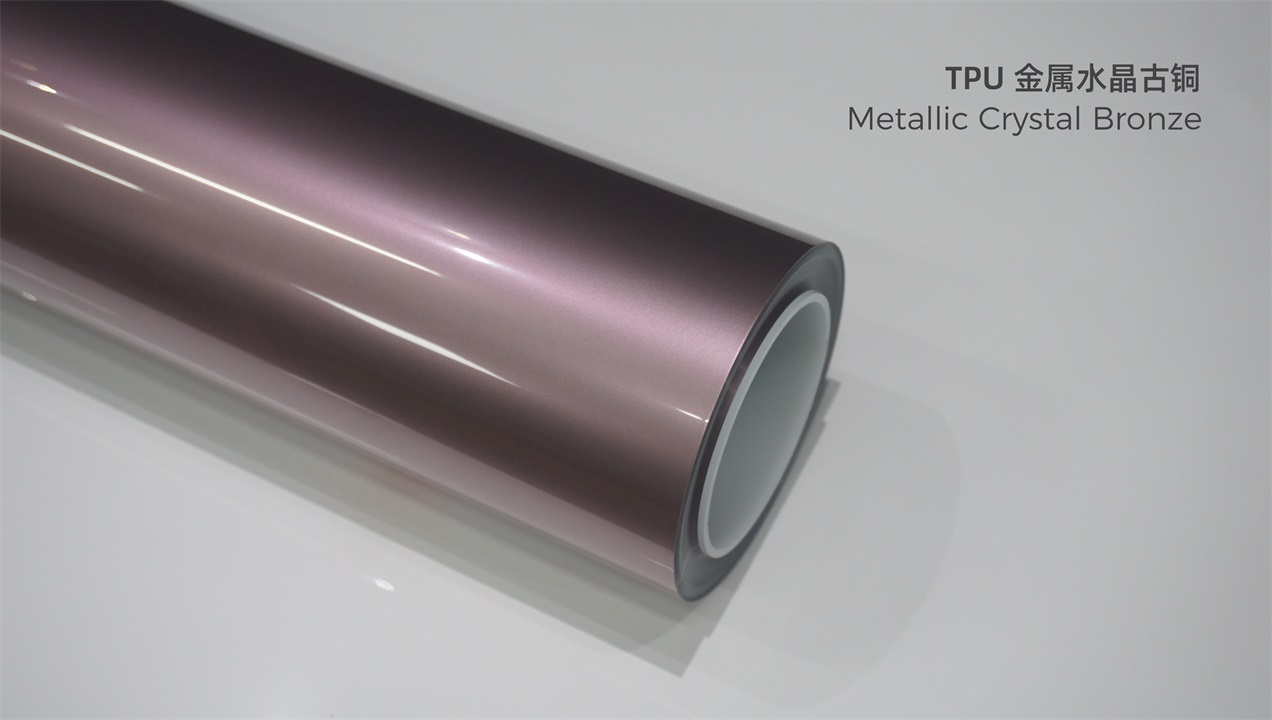 ELOV PPF-CP036 Metallic Crystal Bronze color paint protection film roll