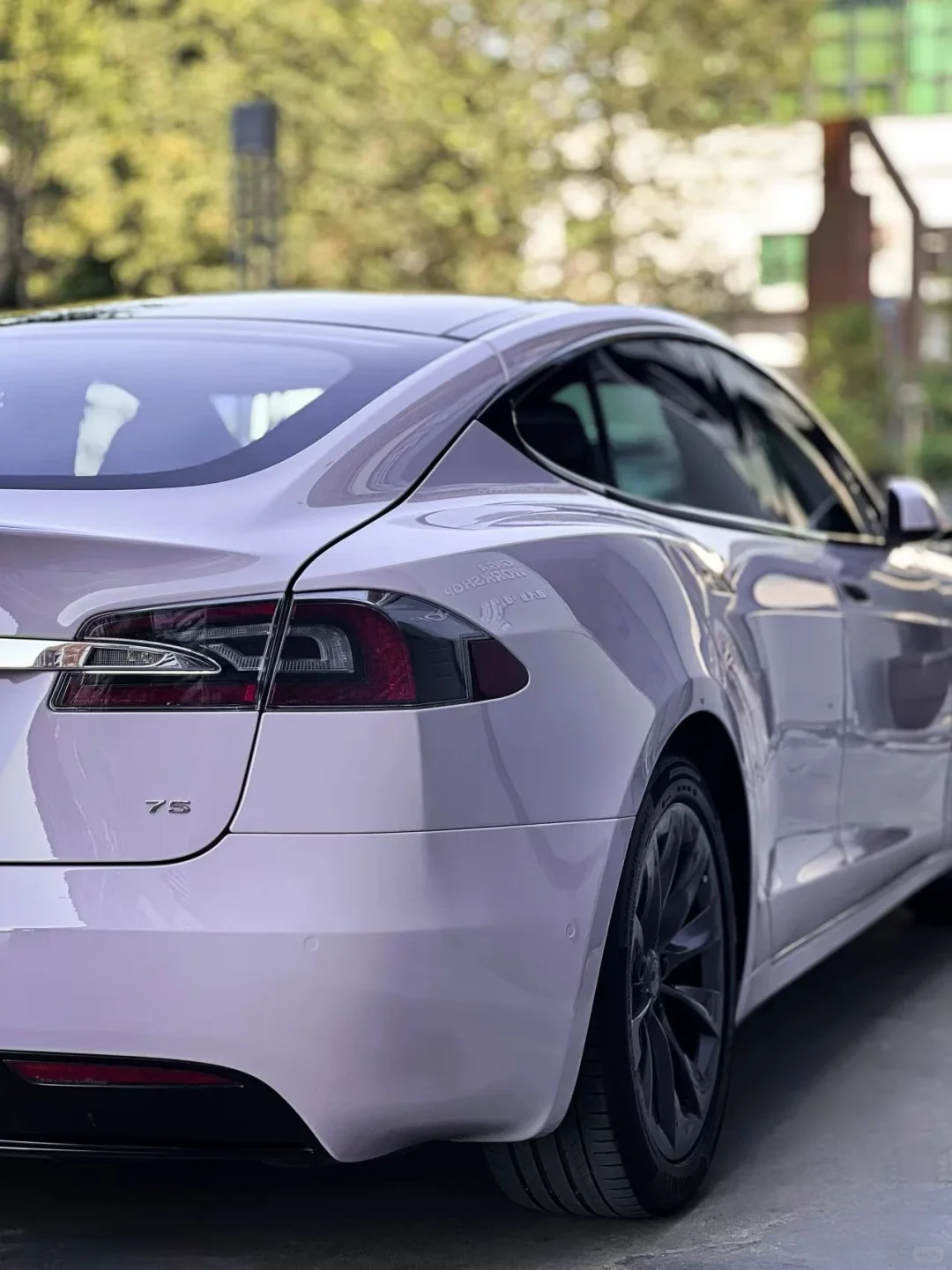 ELOV PPF-CP039 Manta Purple color PPF application on car - image 5
