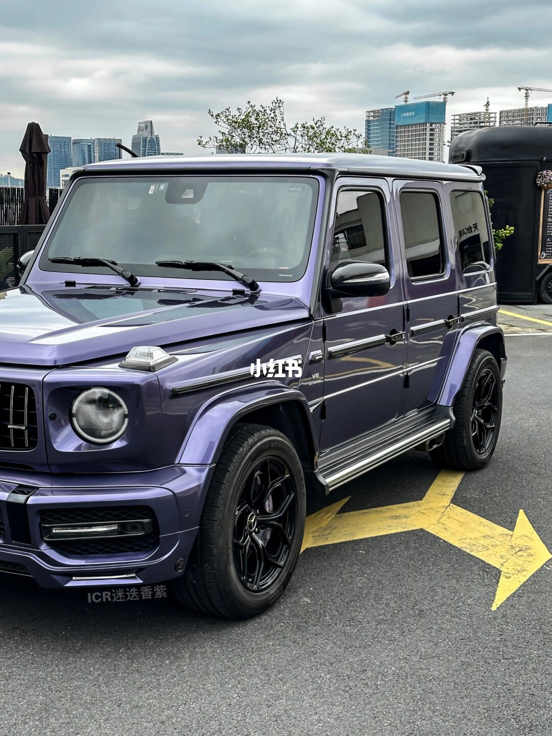 ELOV PPF-CP043 Rosemary Purple color PPF application on car - image 1