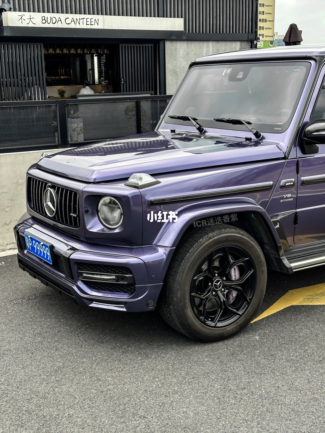 ELOV PPF-CP043 Rosemary Purple color PPF application on car - image 4