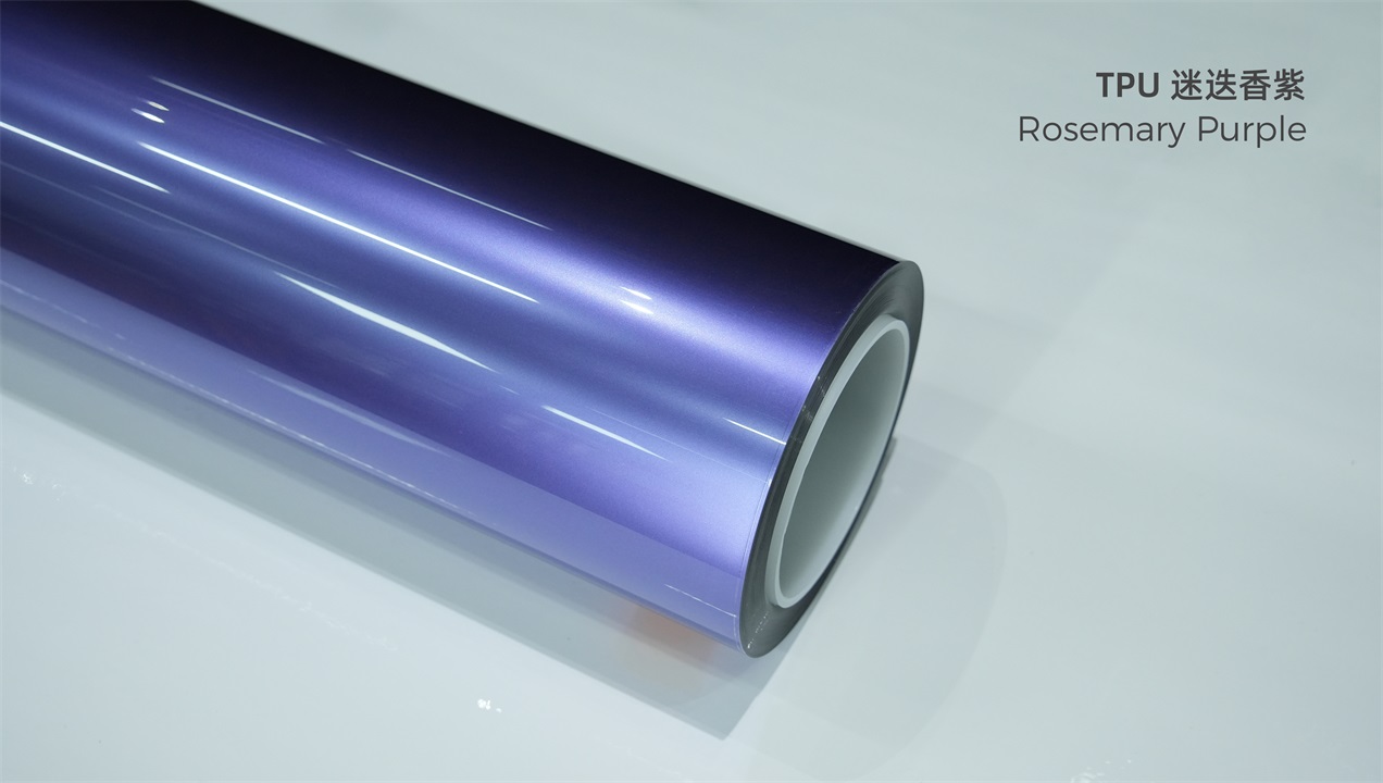 ELOV PPF-CP043 Rosemary Purple color paint protection film roll