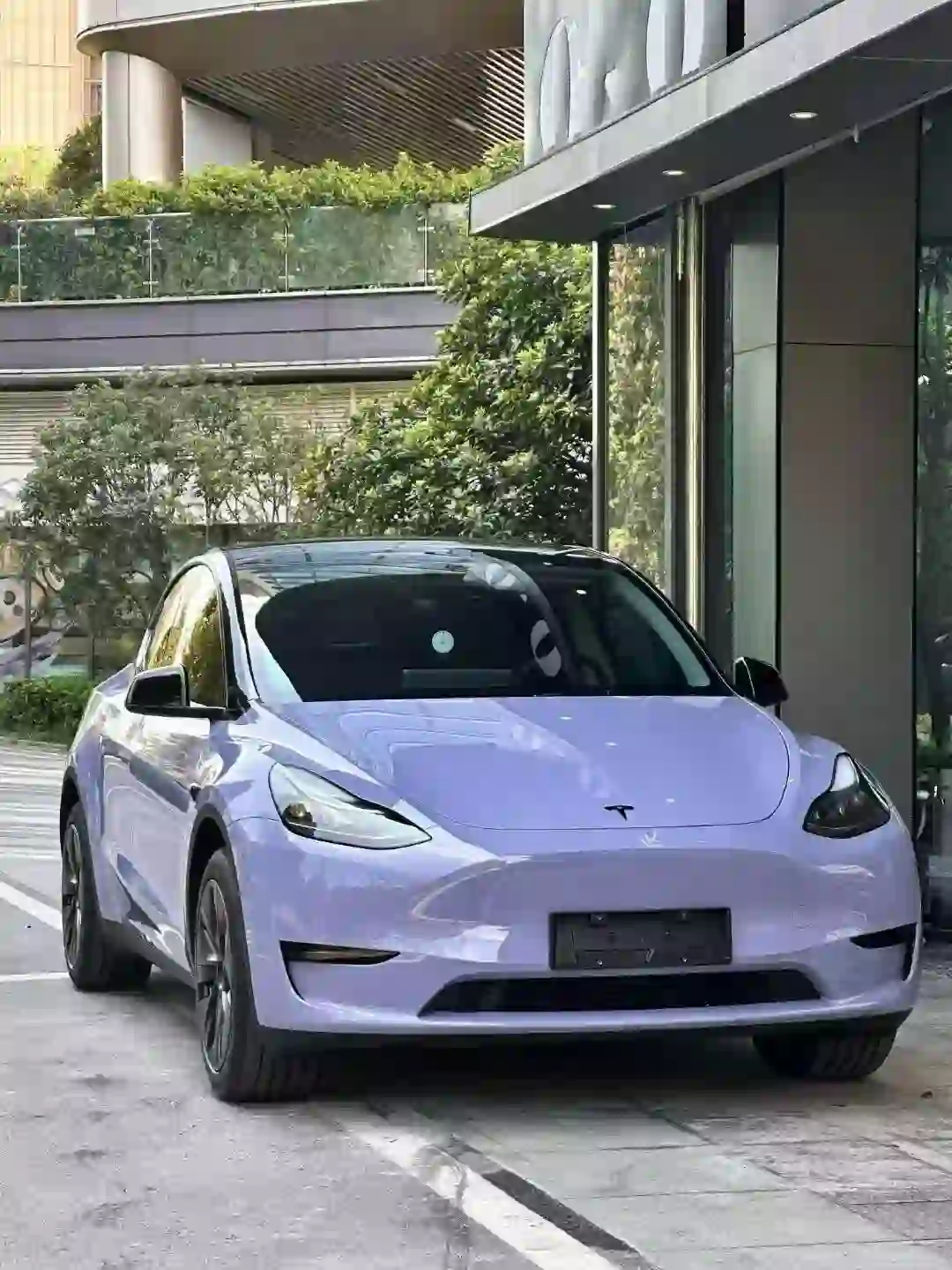 ELOV PPF-CP044 Victoria's Secret Purple color PPF application on car - image 1