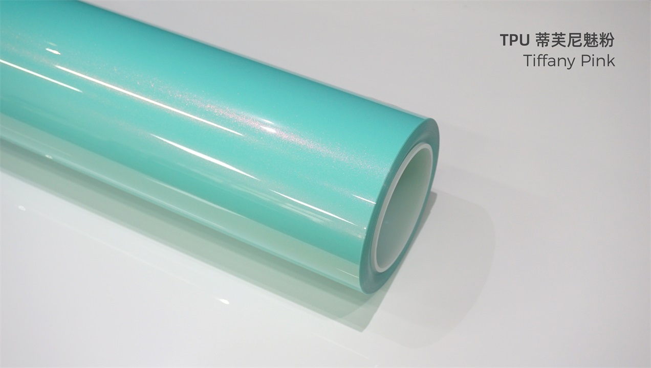 ELOV PPF-CP045 Tiffany Pink color paint protection film roll