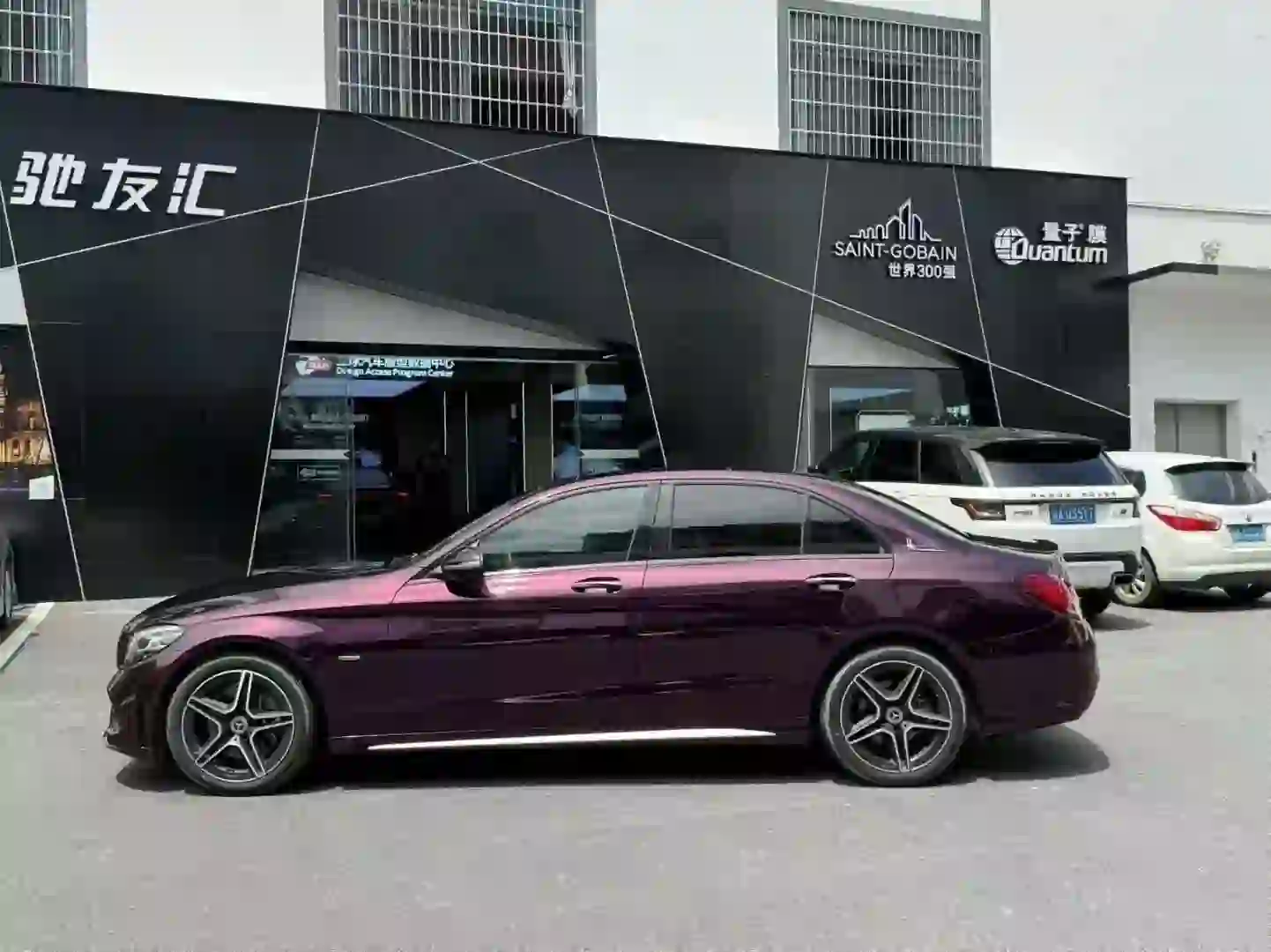 ELOV PPF-CP061 Super Bright Black Magic Purple color PPF application on car - image 1