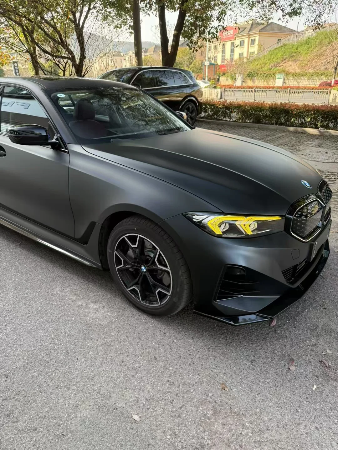 ELOV PPF-CP064 Super Matte Black color PPF application on car - image 5