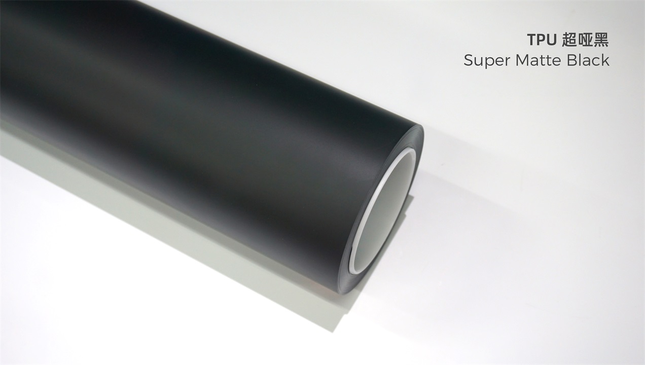 ELOV PPF-CP064 Super Matte Black color paint protection film roll