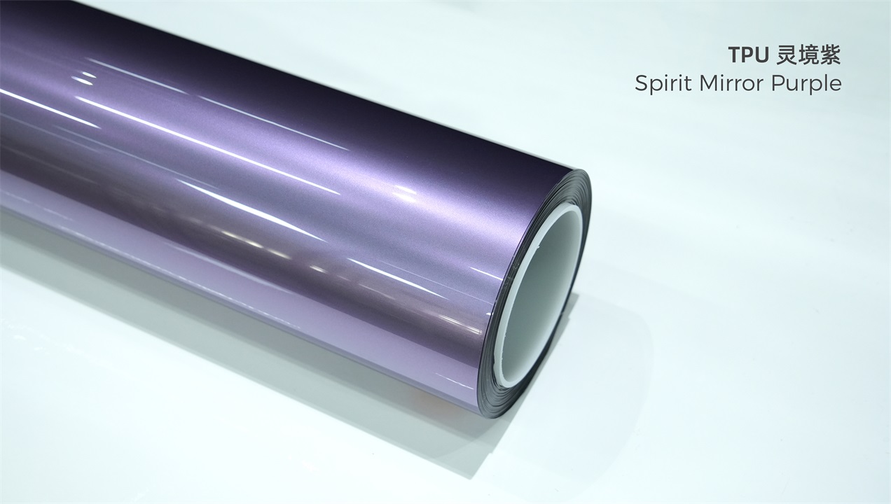 ELOV PPF-CP067 Spirit Mirror Purple color paint protection film roll