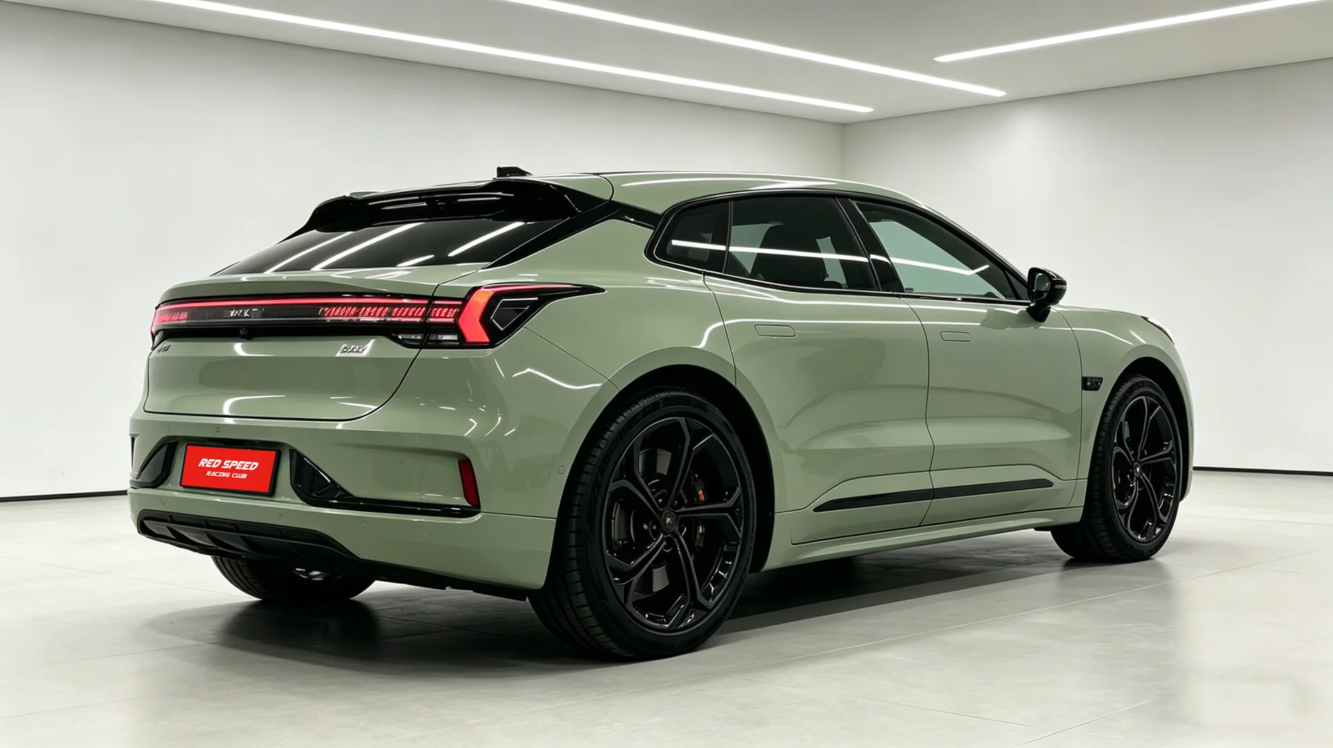 ELOV PPF-CP074 Dawn Mist Green color PPF application on car - image 4