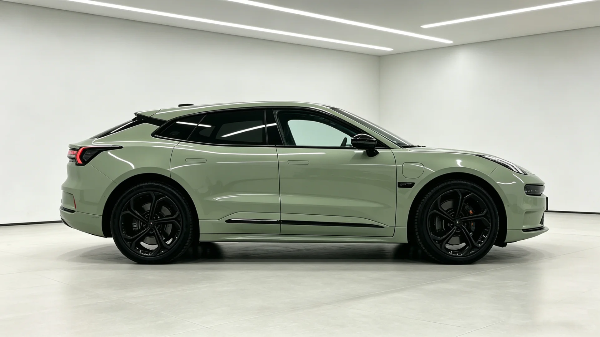 ELOV PPF-CP074 Dawn Mist Green color PPF application on car - image 5