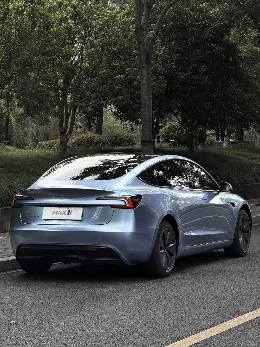 ELOV PPF-CP077 Glacier Blue color PPF application on car - image 5