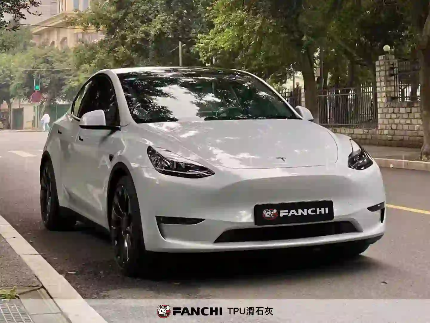 ELOV PPF-CP078 Slip Grey color PPF application on car - image 1