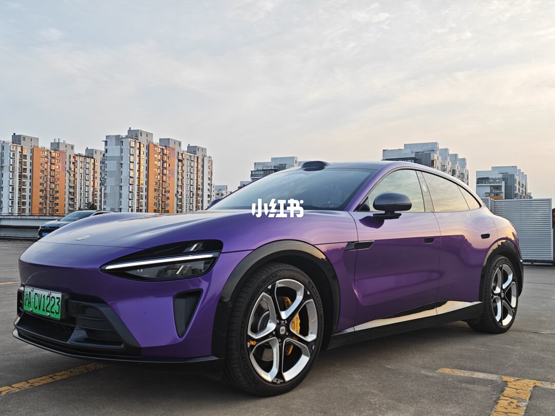 ELOV PPF-CP081 Marvelli Purple color PPF application on car - image 2