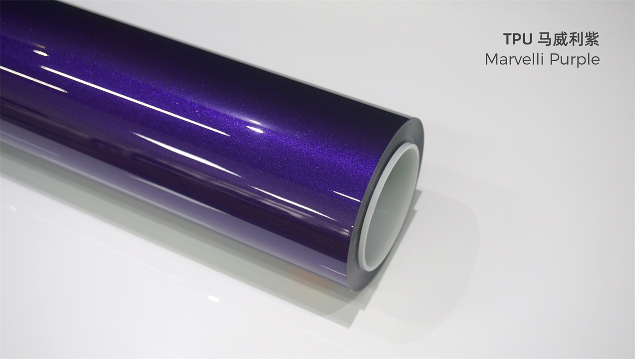 ELOV PPF-CP081 Marvelli Purple color paint protection film roll