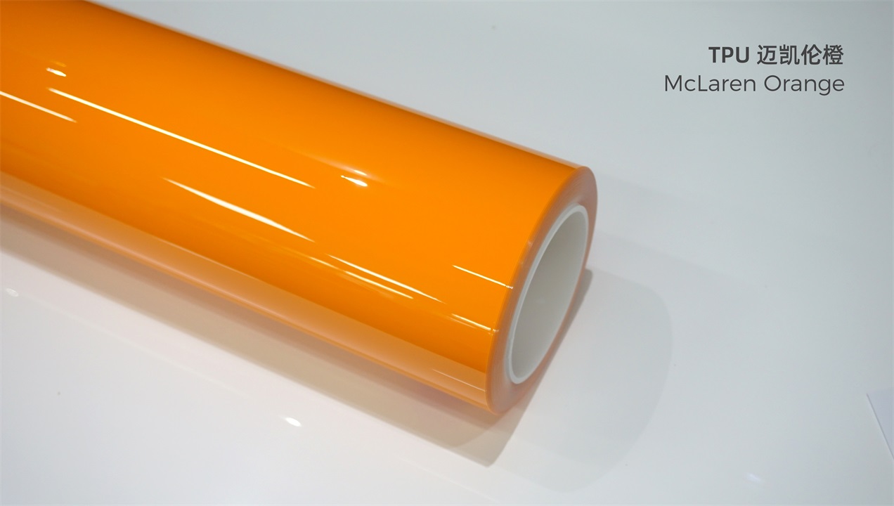 ELOV PPF-CP083 Mclaren Orange color paint protection film roll