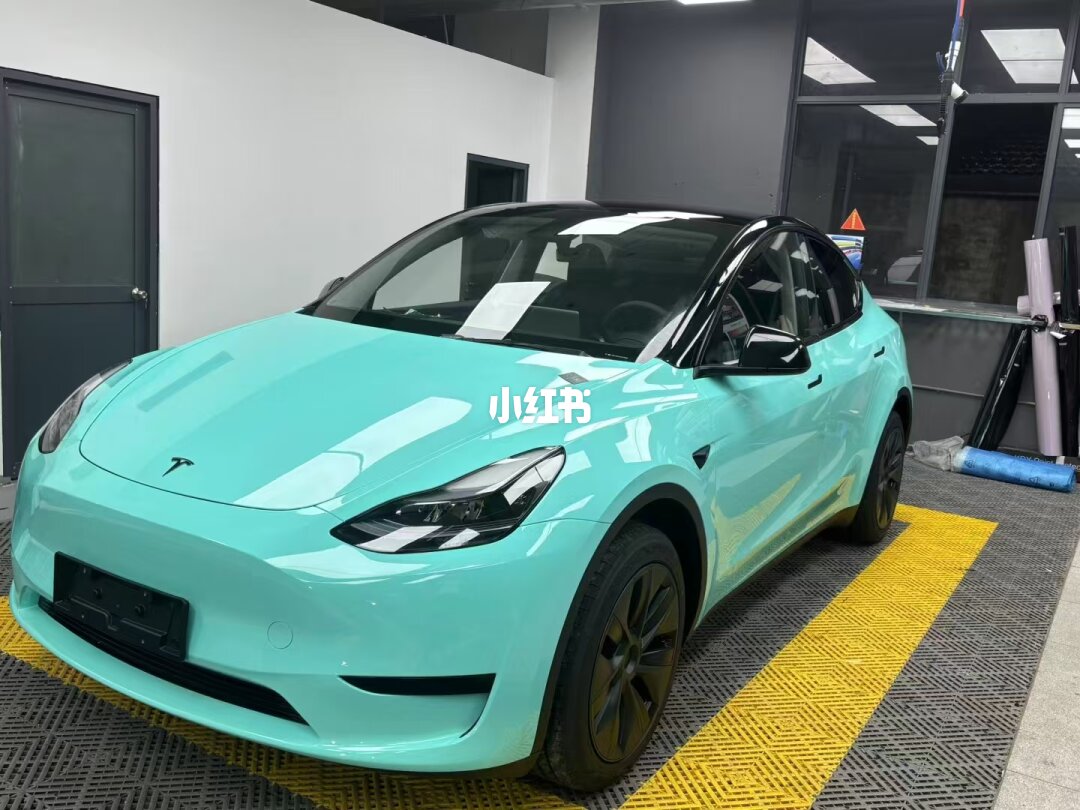 ELOV PPF-CP084 Tiffany color PPF application on car - image 1