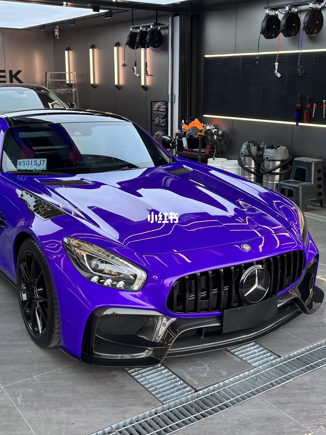ELOV PPF-CP098 Expiosion Purple color PPF application on car - image 1