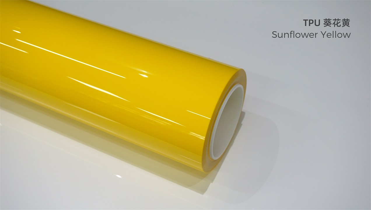 ELOV PPF-CP099 Sunflower Yellow color paint protection film roll