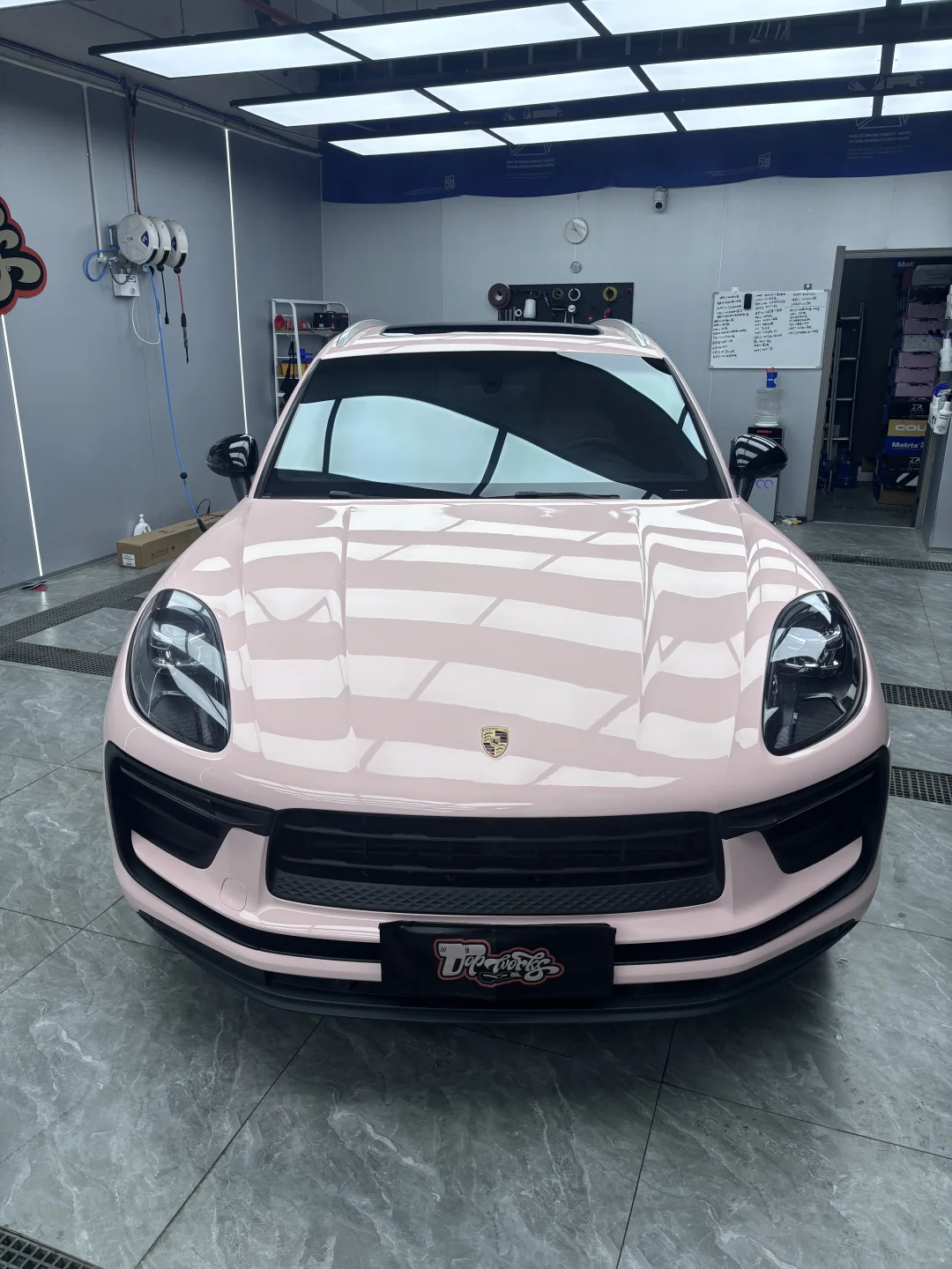 ELOV PPF-CP100 Cherry Pollen color PPF application on car - image 3