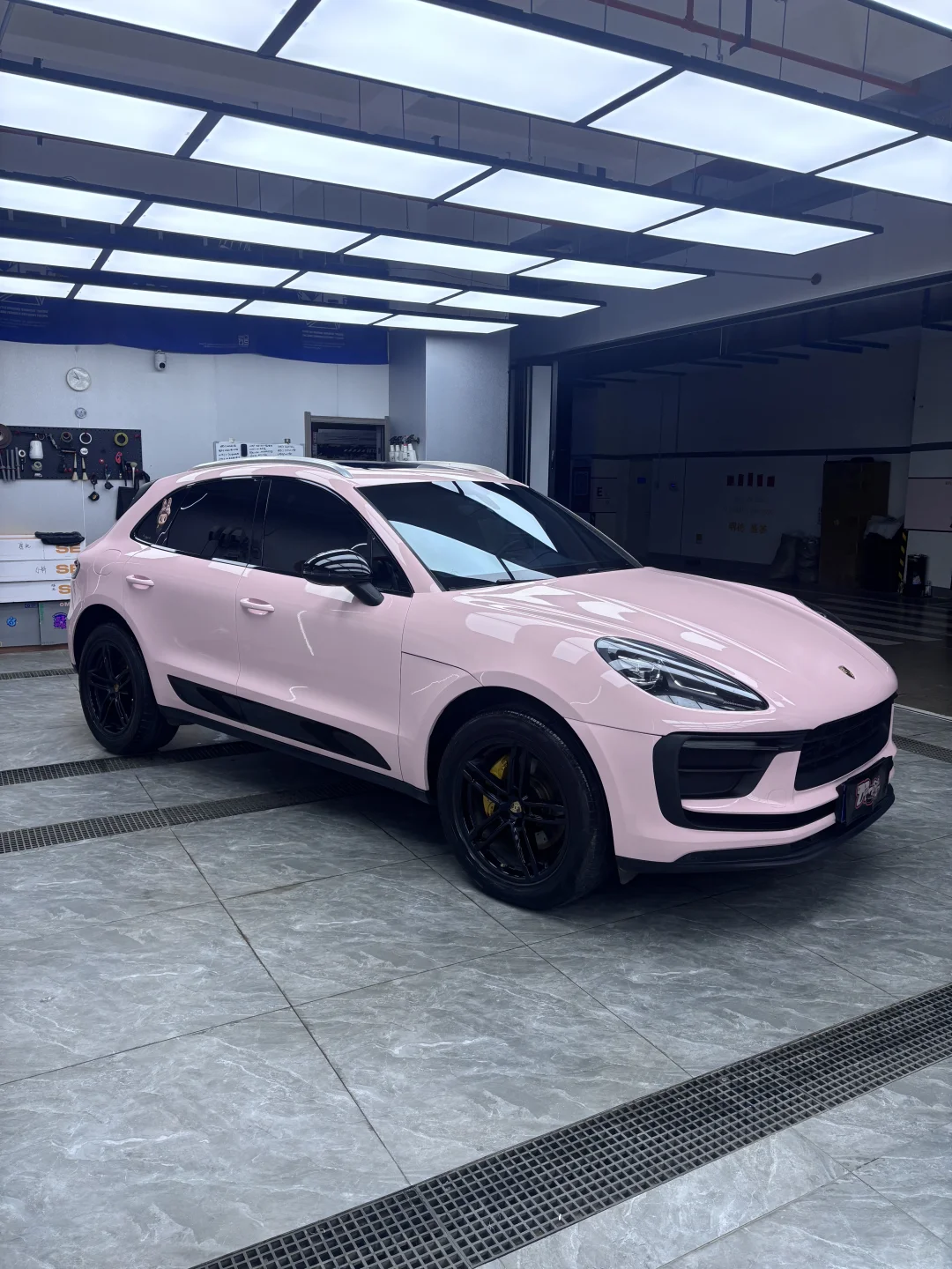 ELOV PPF-CP100 Cherry Pollen color PPF application on car - image 4