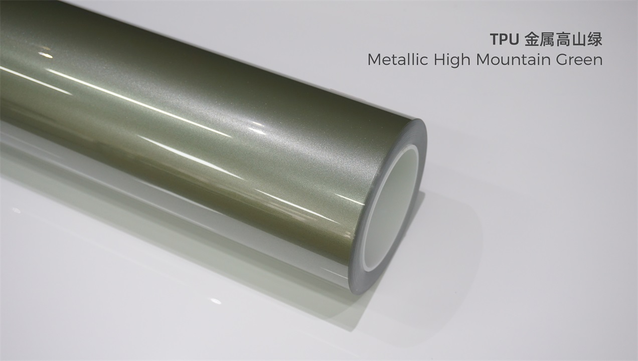 ELOV PPF-CP108 Metallic High Mountain Green color paint protection film roll