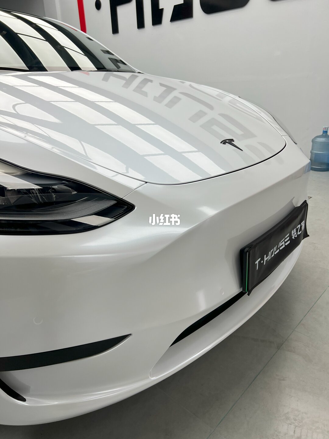 ELOV PPF-CP114 Pearl White color PPF application on car - image 4