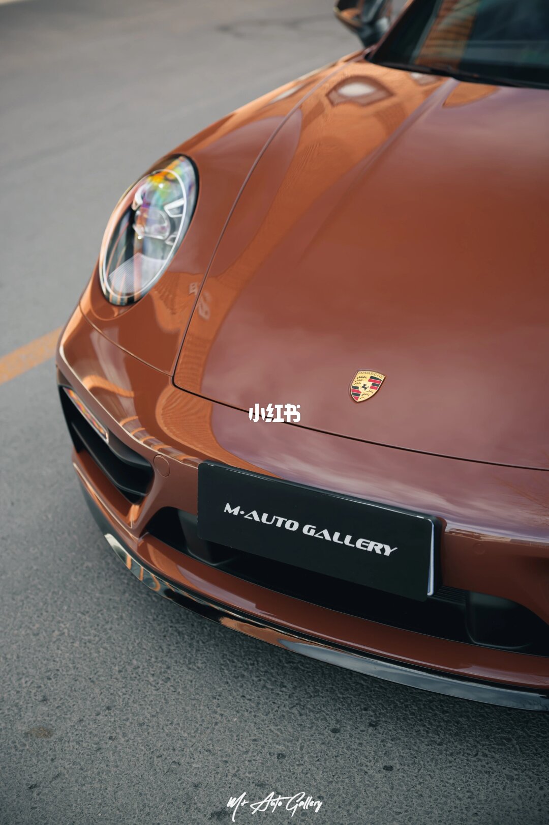 ELOV PPF-CP115 Paint Chocolate color PPF application on car - image 2