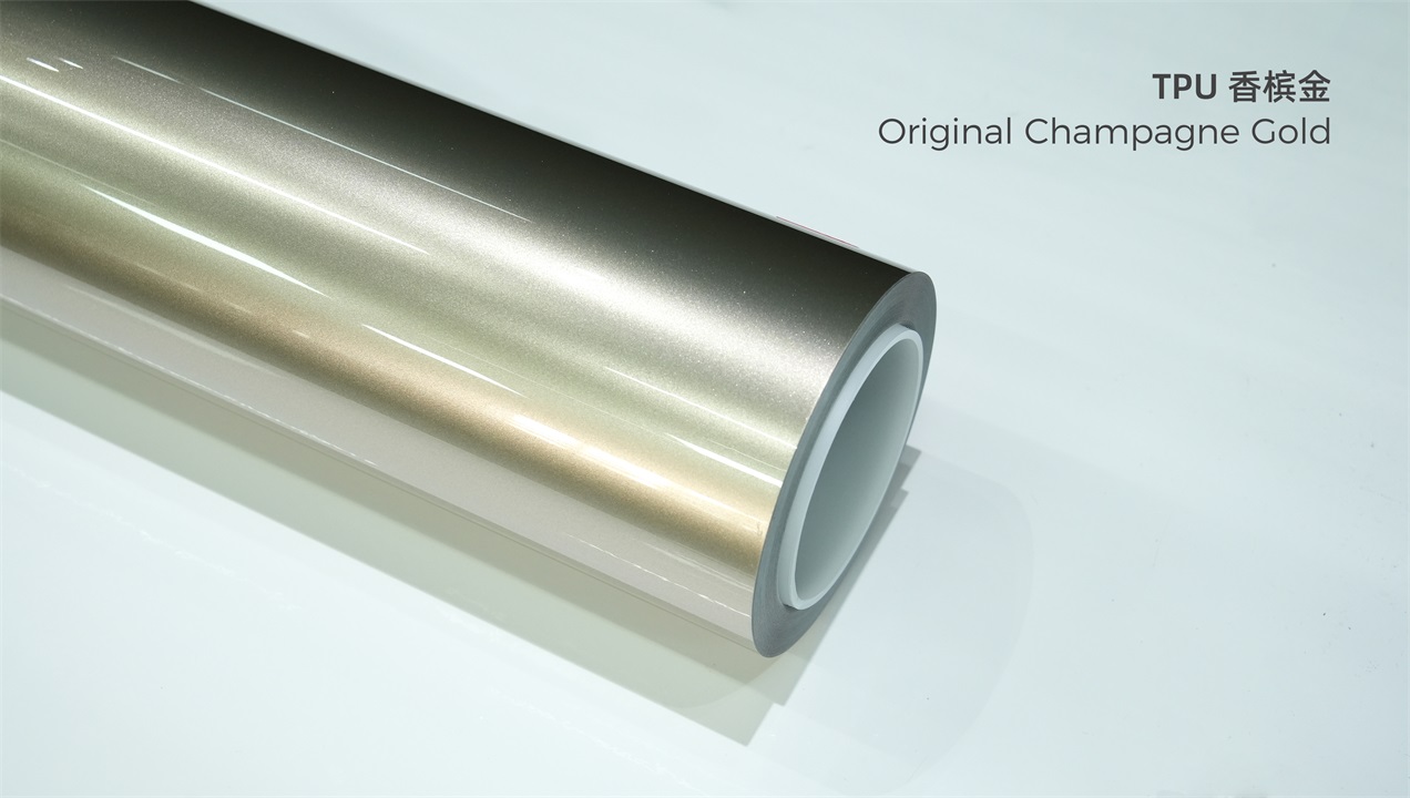 ELOV PPF-CP118 Original Champagne Gold color paint protection film roll