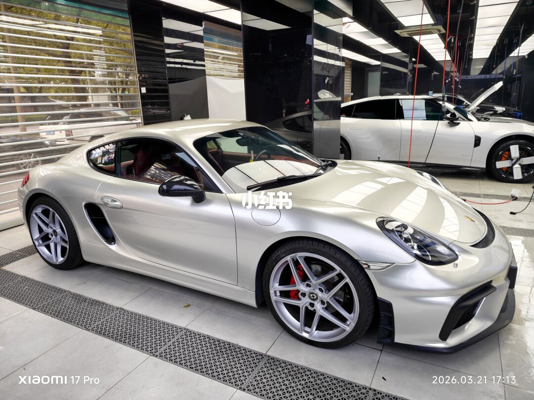 ELOV PPF-CP122 Metallic Paint Champagne Gold color PPF application on car - image 1