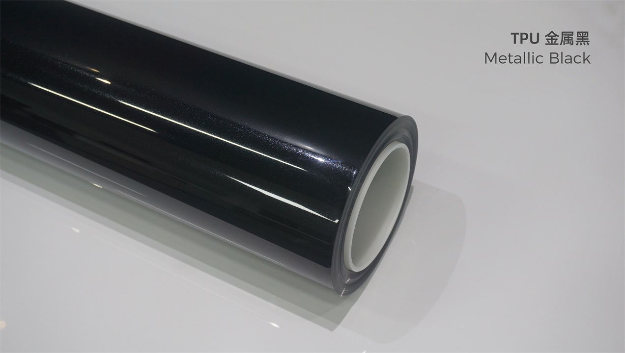 ELOV PPF-CP126 Metallic Black color paint protection film roll