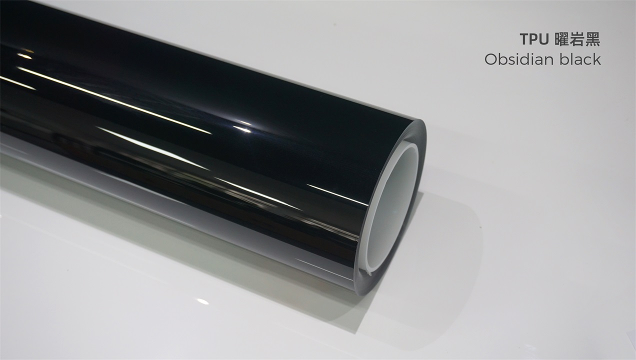 ELOV PPF-CP127 Obsidian Black color paint protection film roll