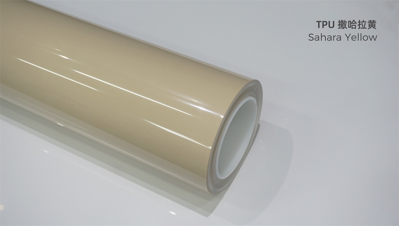 ELOV PPF-CP129 Sahara Yellow color paint protection film roll