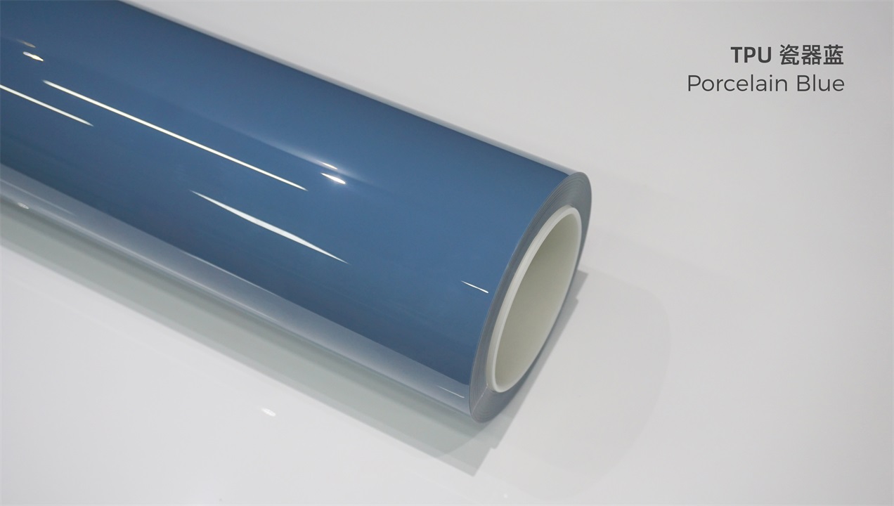 ELOV PPF-CP133 Porcelain Blue color paint protection film roll