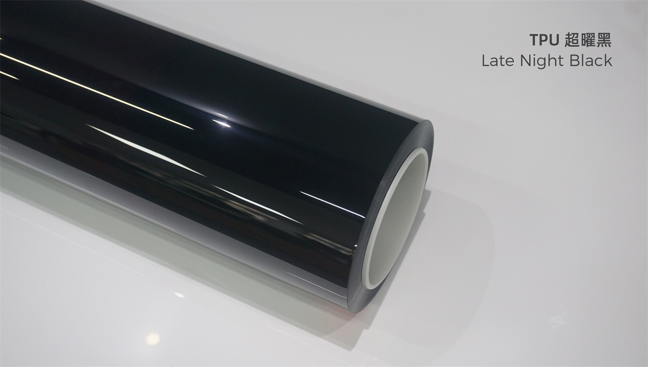 ELOV PPF-CP135 Late Night Black color paint protection film roll